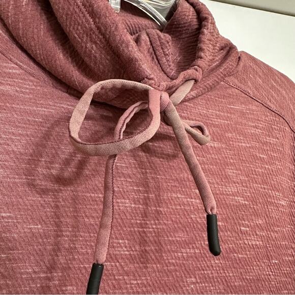 prAna Women's Sunrise Dress, Cowl Neck, Sweater, Recycled, Pink, Small - Picture 11 of 13